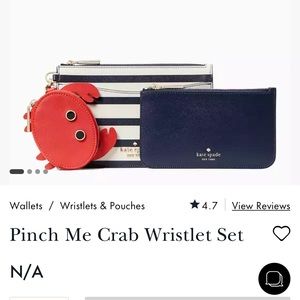 ❗️NWT❗️Kate Spade Pinch Me Triple Wristlet